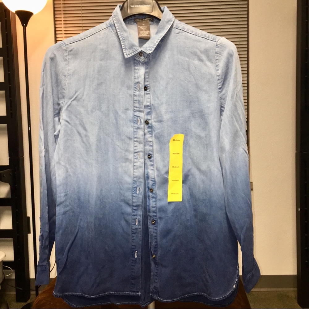 Chelsea & Theodore Button Down Shirt